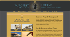 Desktop Screenshot of faircrest.com